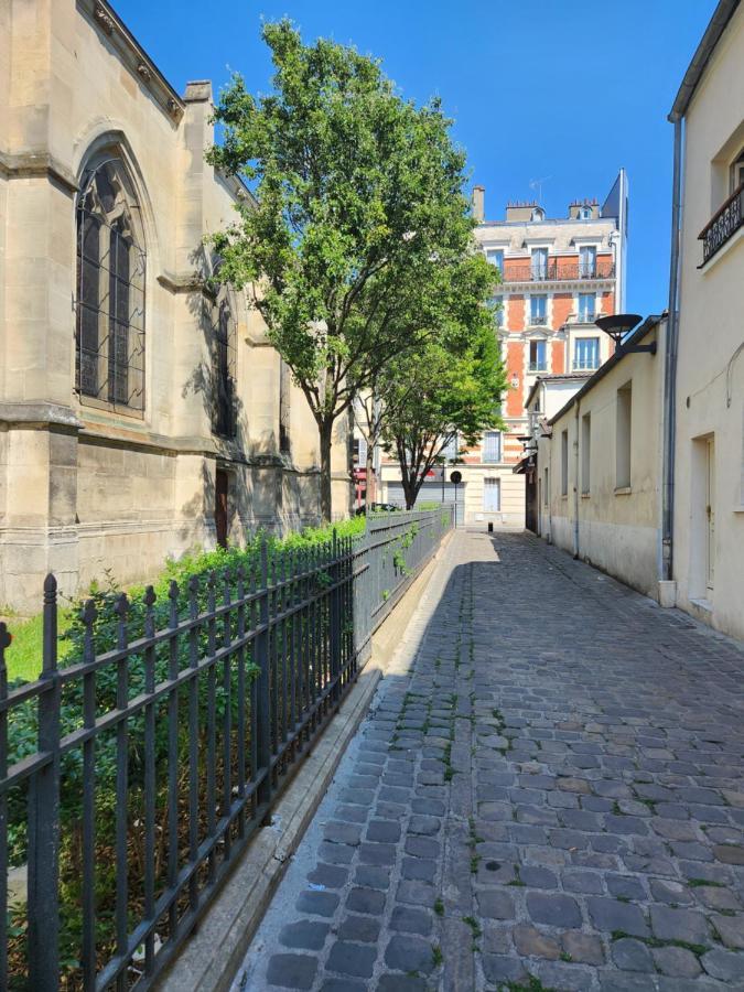 Le Saint Christophe - Mairie D'Aubervilliers Ligne 12 Exteriör bild